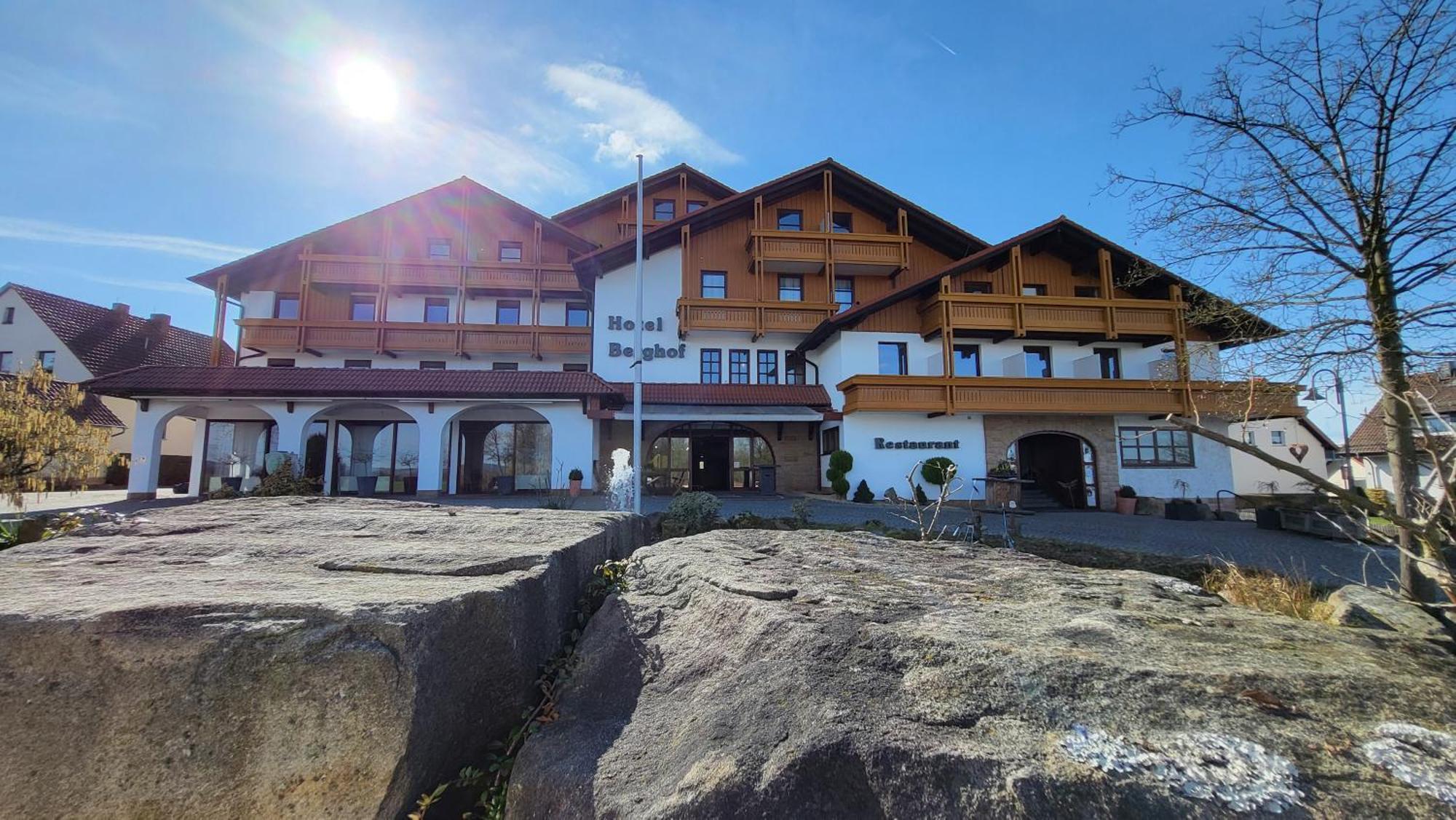 Hotel Berghof Petersberg  Buitenkant foto